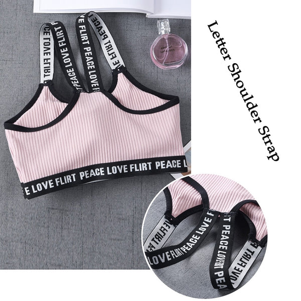 Letter Sports Bra - freakathlete