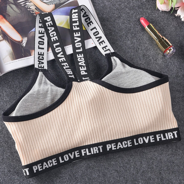 Letter Sports Bra - freakathlete