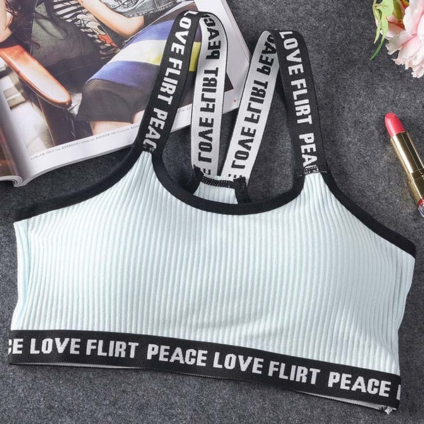 Letter Sports Bra - freakathlete