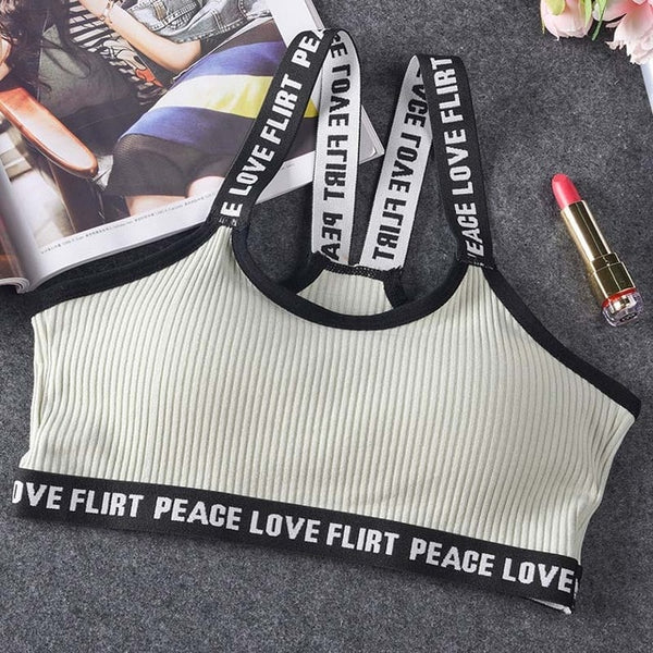 Letter Sports Bra - freakathlete